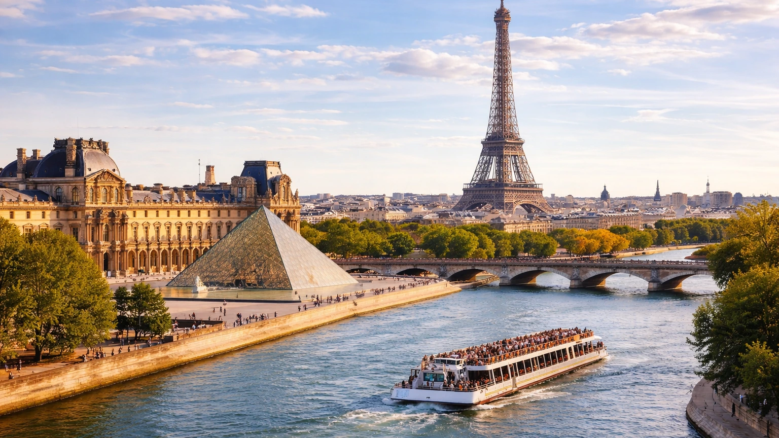 Seine River cruises in Paris